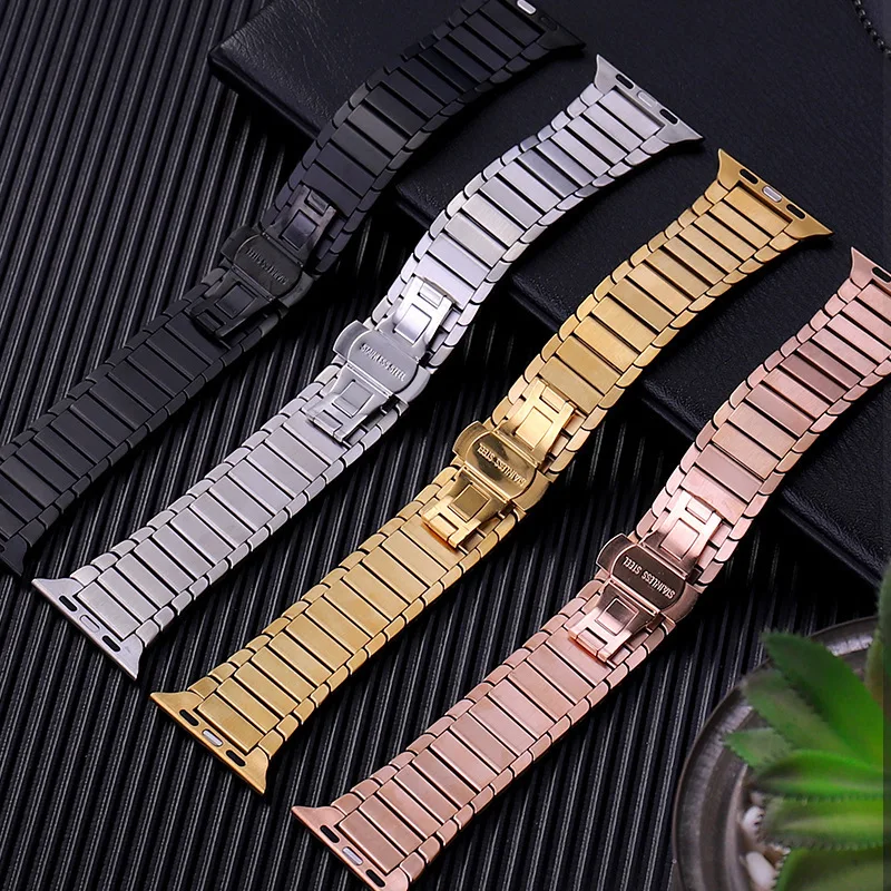 Metallinen ranneke apple watch 10 46mm 42mm ultra 49mm 9 8 7 45mm 41mm -rannekkeelle, kellonranneke iwatch series 6 5 4 se 44mm 40mm -mallille