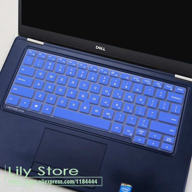 Silicone Notebook laptop Keyboard cover protector skin For DELL LATITUDE 3400 5400 5401 7400