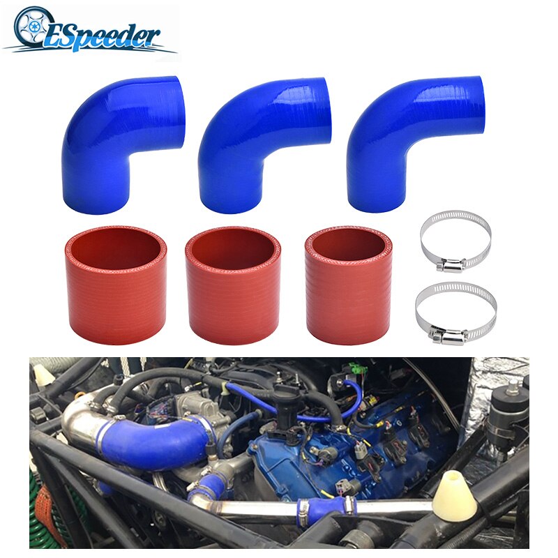 Silicone Intercooler Coolant Hose Intercooled Silicone Elbow Intercooler Cold Air Intake Hose Intercooled Silicone Straight Head