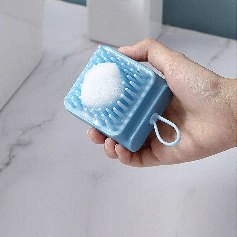 Pet Dog Bath Brush Comb Silicone SPA Shampoo Massage Brush Shower Hair Removal Comb For Dogs Cats Cleaning Grooming Tool