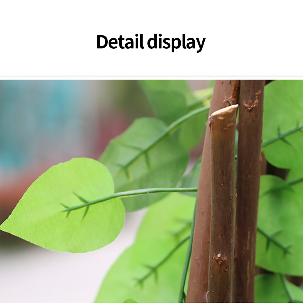 Justerbart indtrækbart hegn kunstig blad have espalier dekoration privatliv ekspanderende træ landskabspleje hegn altan