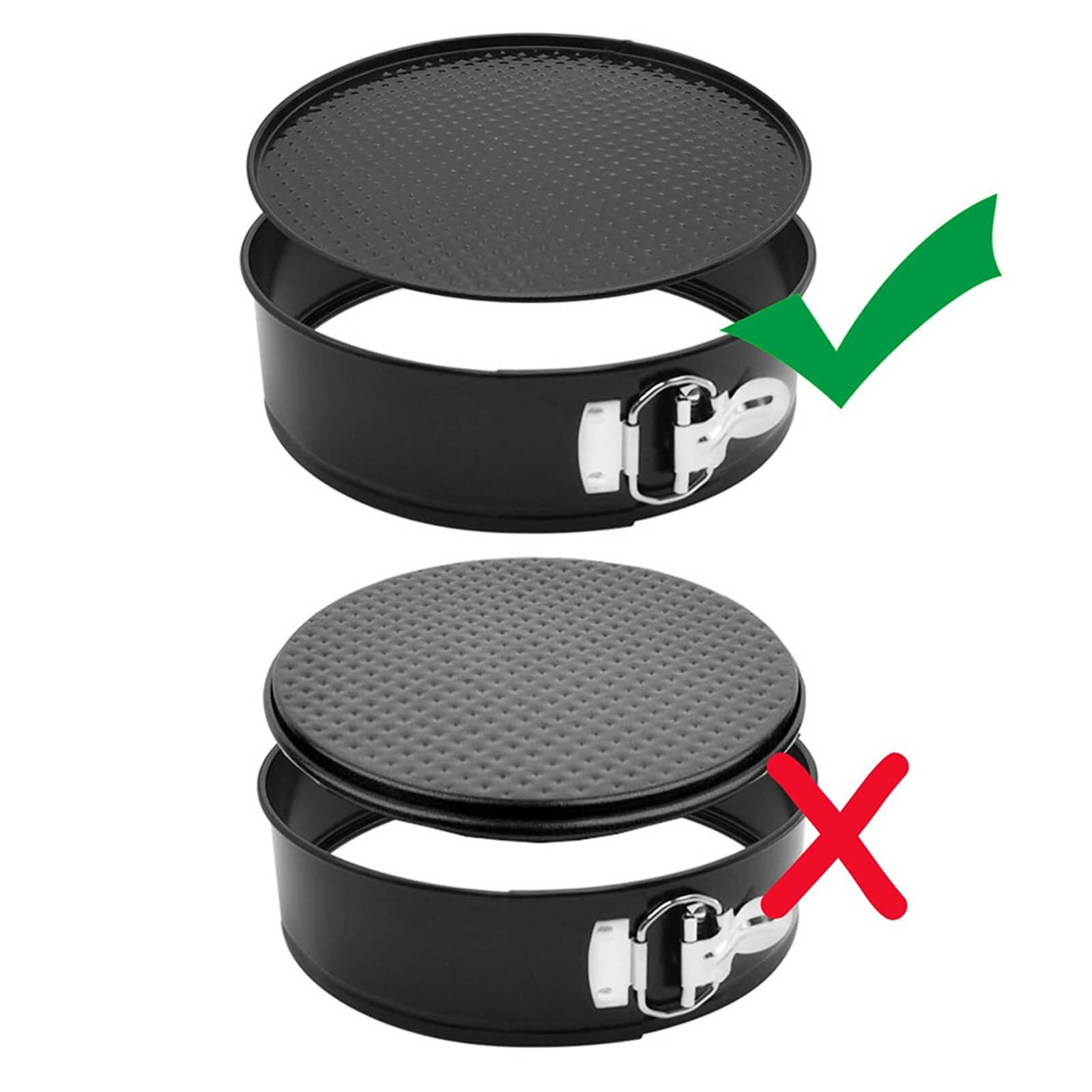 Cake Pan Spring Form Cheesecake Baking Pan Pressure Cooker Nonstick Leakproof Carbon Steel Cakes Molds Kitchen Accessories