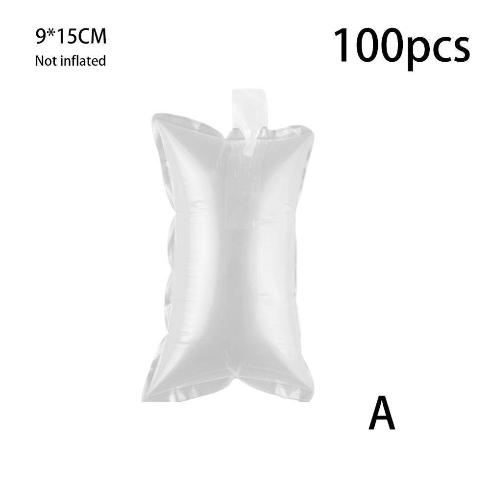 100Pcs Buffer bag Inflatable bubble packing cushion wrap bags air cushion bubble pouches shockproof air bags Office Supplies: 9 x15 cm