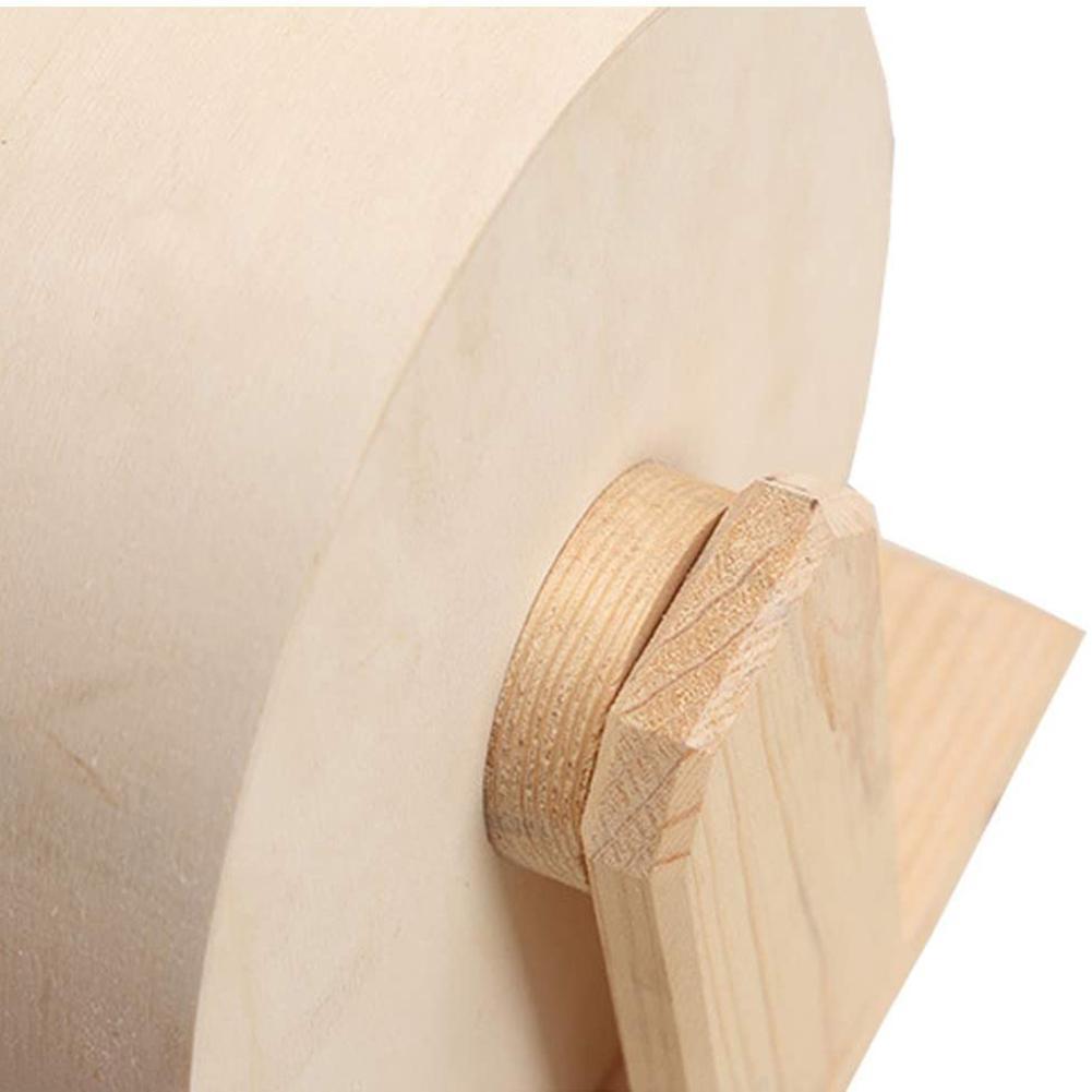 Pets Exercise Wheel Hamster Wooden Mute Running Spinner Wheel Toy for Rat Gerbil Mice Chinchillas Hamster