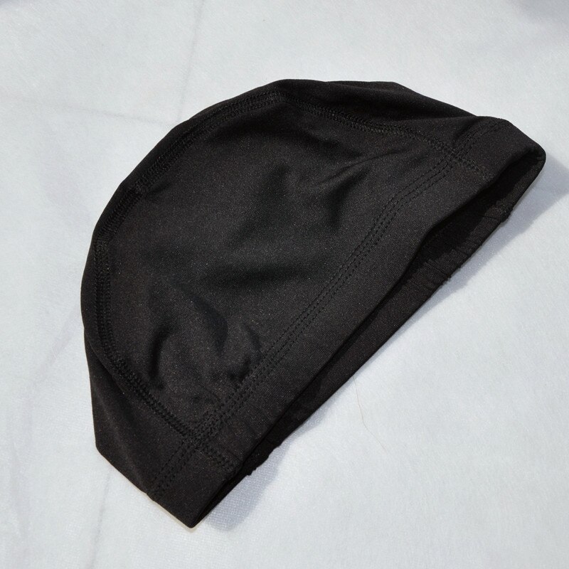 Black Spandex Dome Cap For Making Wig Snood Nylon Strech Wig Cap Stretch Dome Weave Cap
