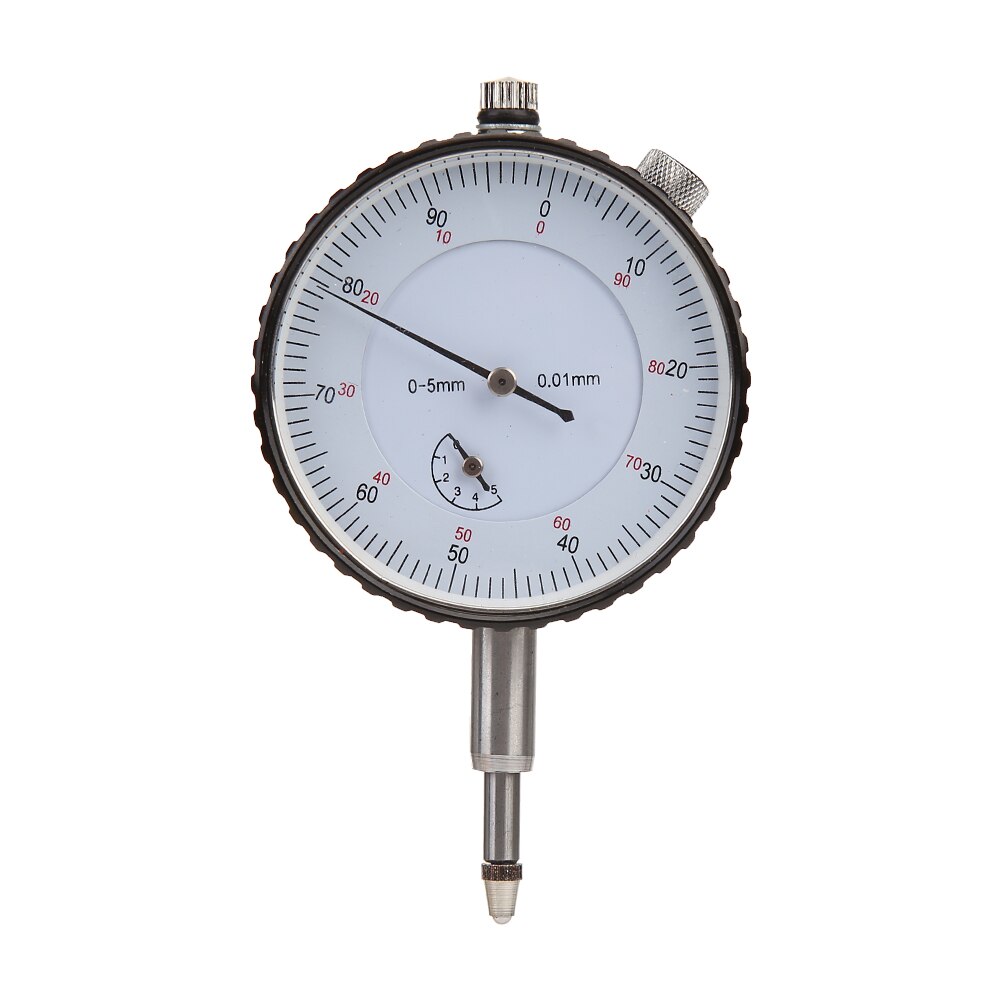 Table Scale Precision Indicators Measure High Precise 0.01mm Resolution Dial Indicator Measure Instrument Tool Dial Gauge: 0-5mm