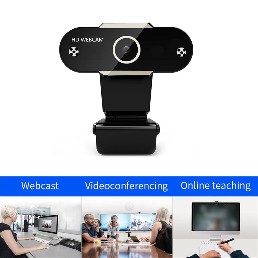 Hd 1080P Webcam 2K Computer Pc Web Camera Met Microfoon Voor Live-uitzending Video Bellen Conferentie Workcamara Web para Pc