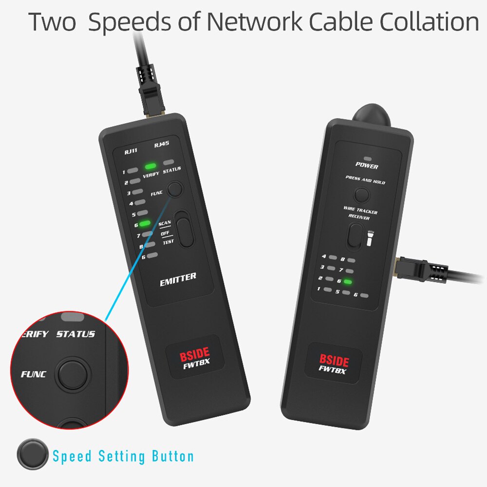 BSIDE FWT8X-probador de Cable de red Lan Ethernet ... – Grandado