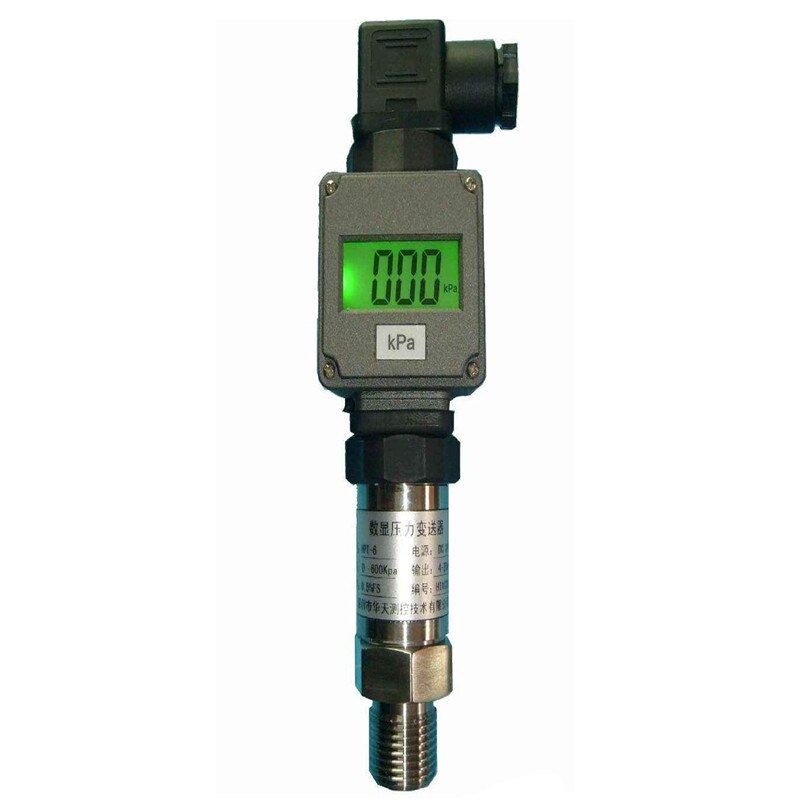 Pressure transducer with display output pressure sensor