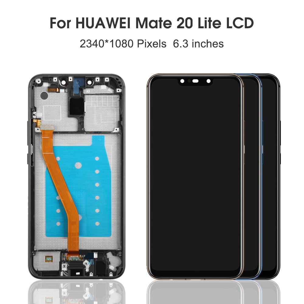 LCD d'origine pour Huawei mate 20 lite LCD écran tactile numériseur assemblée pour Huawei mate 20 lite SNE-AL00 écran LCD