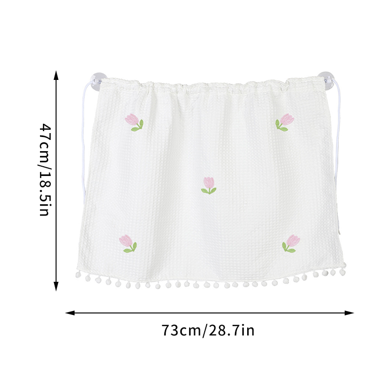 Rideau à ventouse universel pour fenêtre latérale, pare-soleil, Protection UV, court, tissu suspendu pour voiture, fenêtre latérale de voiture, rideau de Protection solaire: Bourgogne