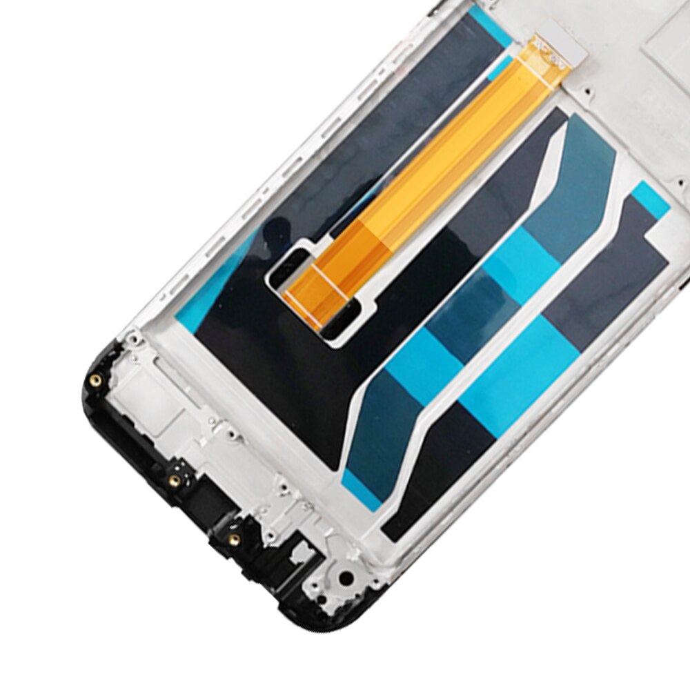 100% Original Für Oppo Realme 6i RMX2040 LCD Anzeige berühren Bildschirm Mit Rahmen Digitizer Montage Ersetzen Für Realme C3 RMX2027