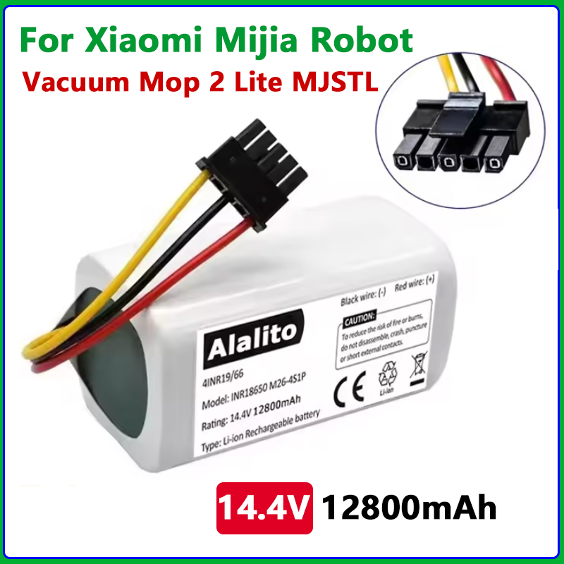 14.4v 2800 mah /12800 mah akku  n011-4 s 1p für xiaomi mi robot vacuum mop 2 lite mjstl staubsauger