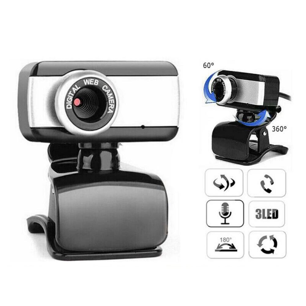 Usb 2.0 640X480 Video Record Webcam Webcam Met Microfoon Voor Desktop Computer Pc