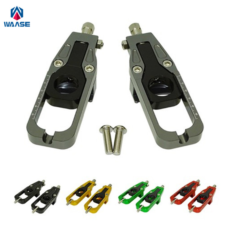 waase Motorcycle Chain Adjusters Tensioners Catena For Kawasaki Ninja ZX-6R ZX 6R 636