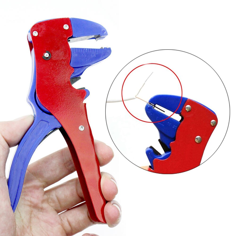 Nice Automatic Cable Wire Stripper Self Adjusting Crimper Stripping Cutter 1pcs