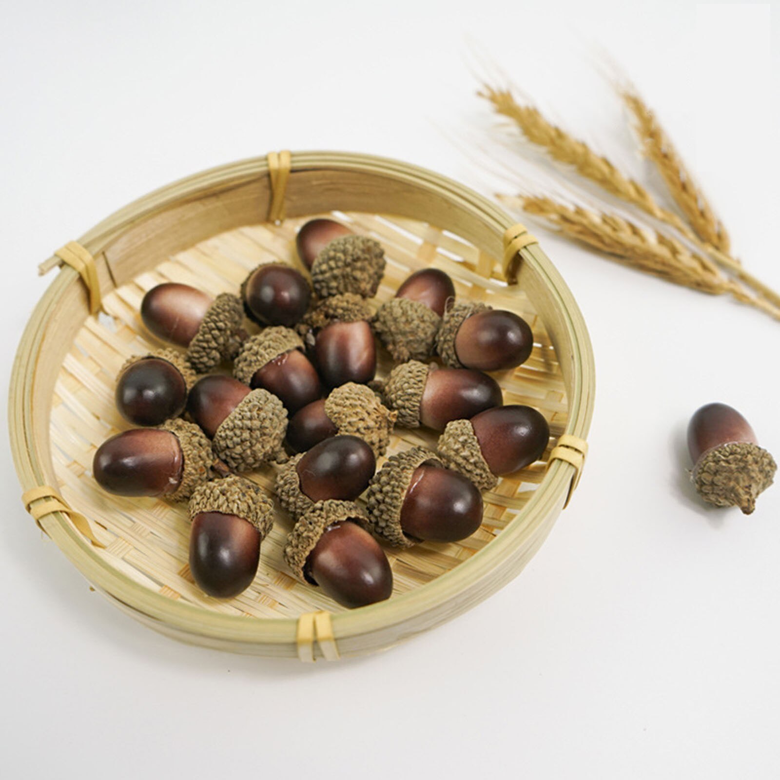 20pcs Acorns Mini Artificial Foam Fruit And Vegetables Fruits Home Wedding Christmas Tree Decoration Photography props