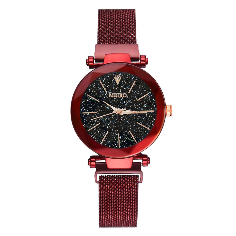 Luxe Magnetische Sterrenhemel Vrouwen Horloges relogio feminino Vrouwelijke Klok Quartz Horloge Dames Polshorloge reloj mujer