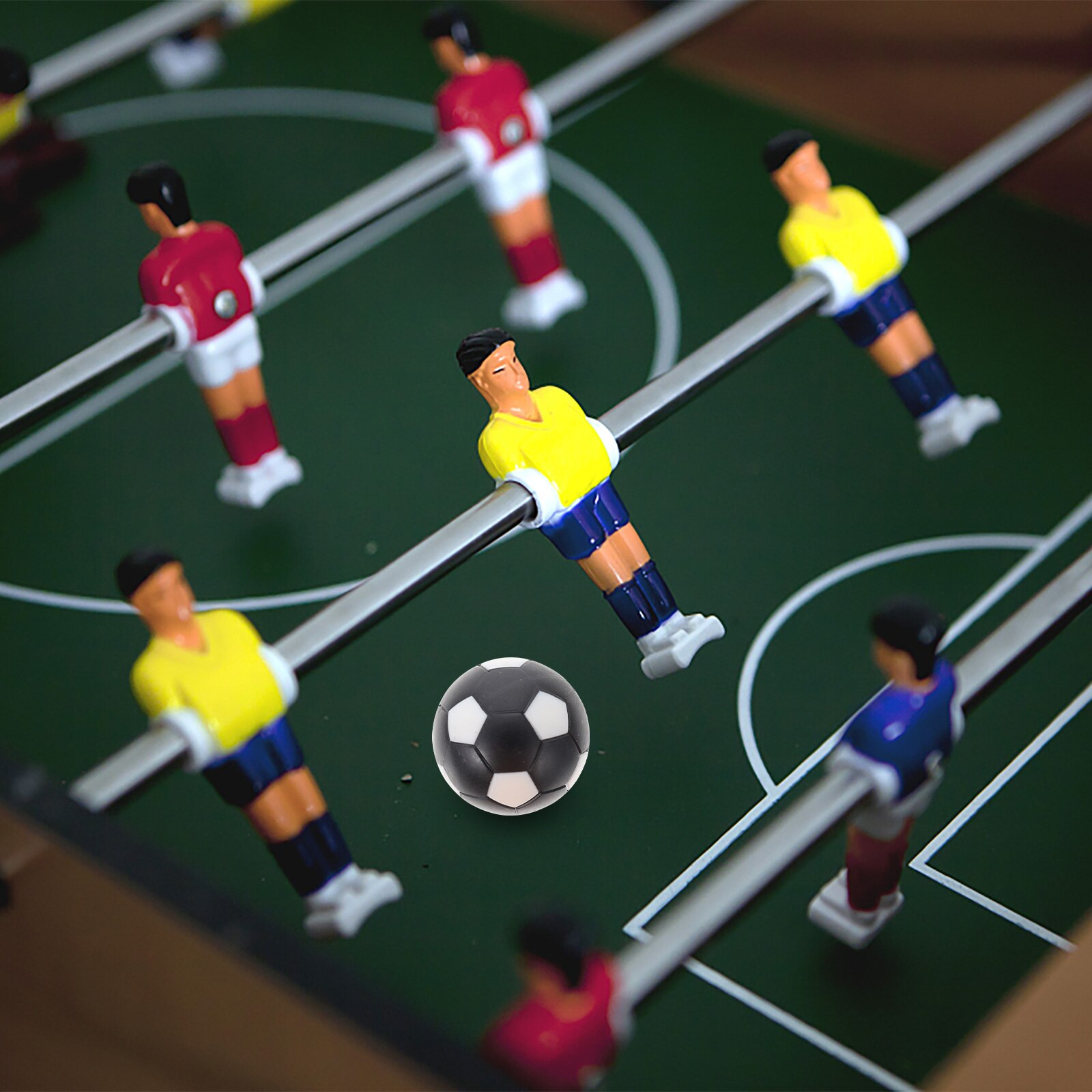 10 stück tischfußbälle, mini-tischbälle, desktop-fußballmaschine, fußballspielzeug