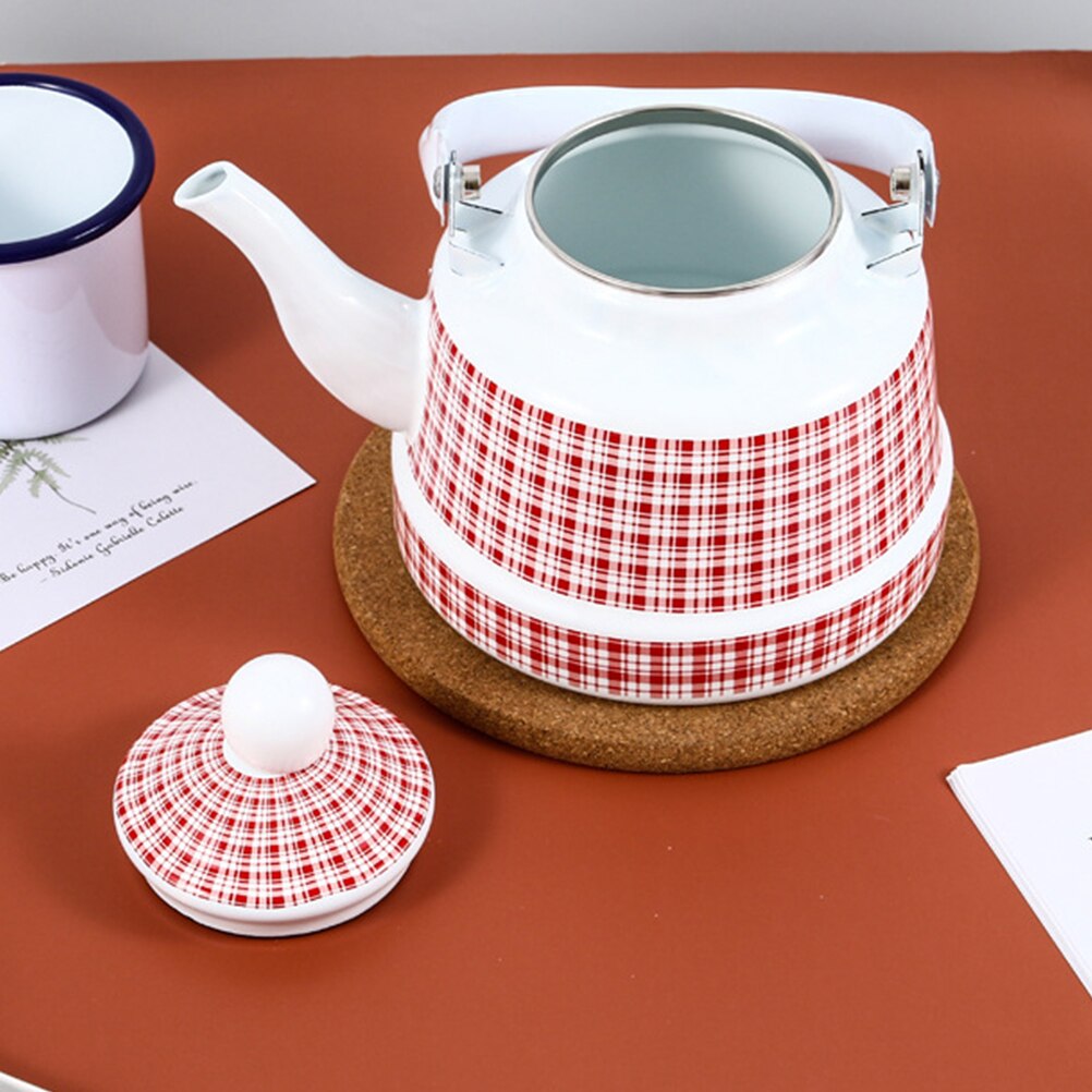 Emaille Thee Pot Praktische Waterkoker Verdikte Waterketel Water Kokend Ketel