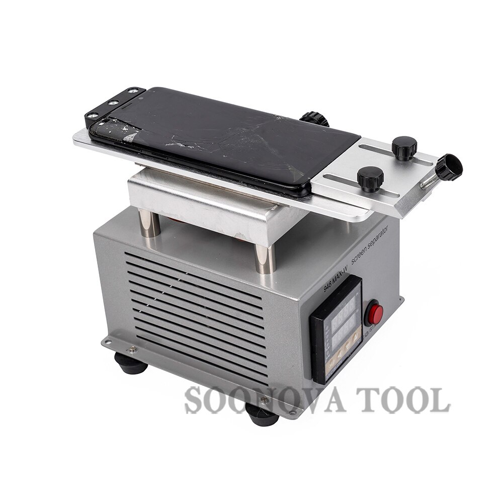 UYUE Screen Heat Separator Machine For iPhone Samsung LCD Glass Touch Screen Frame Bezel Dismantle Machine Need External Pump