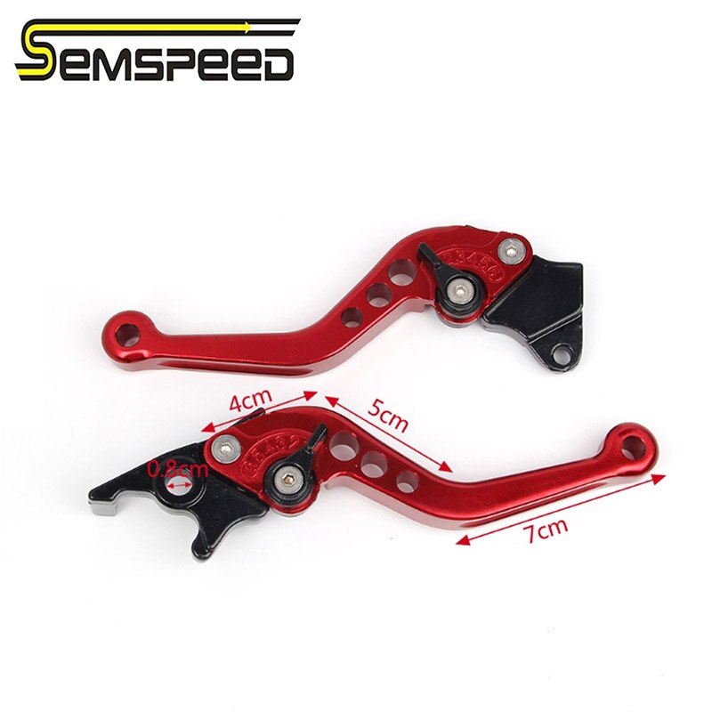 SEMSPEED Motorrad Kurz Bremse Kupplung Hebel Für YAMAHA XMAX 250 XMAX300 X-MAX 250 300 zubehör