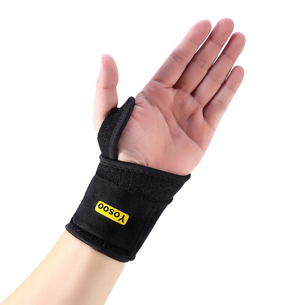 Yosoo Wrist Brace Wraps Carpal Tunnel Tendonitis Arthritis Pain Relief Sports Wrist Support Protector Wrist Braces Supports