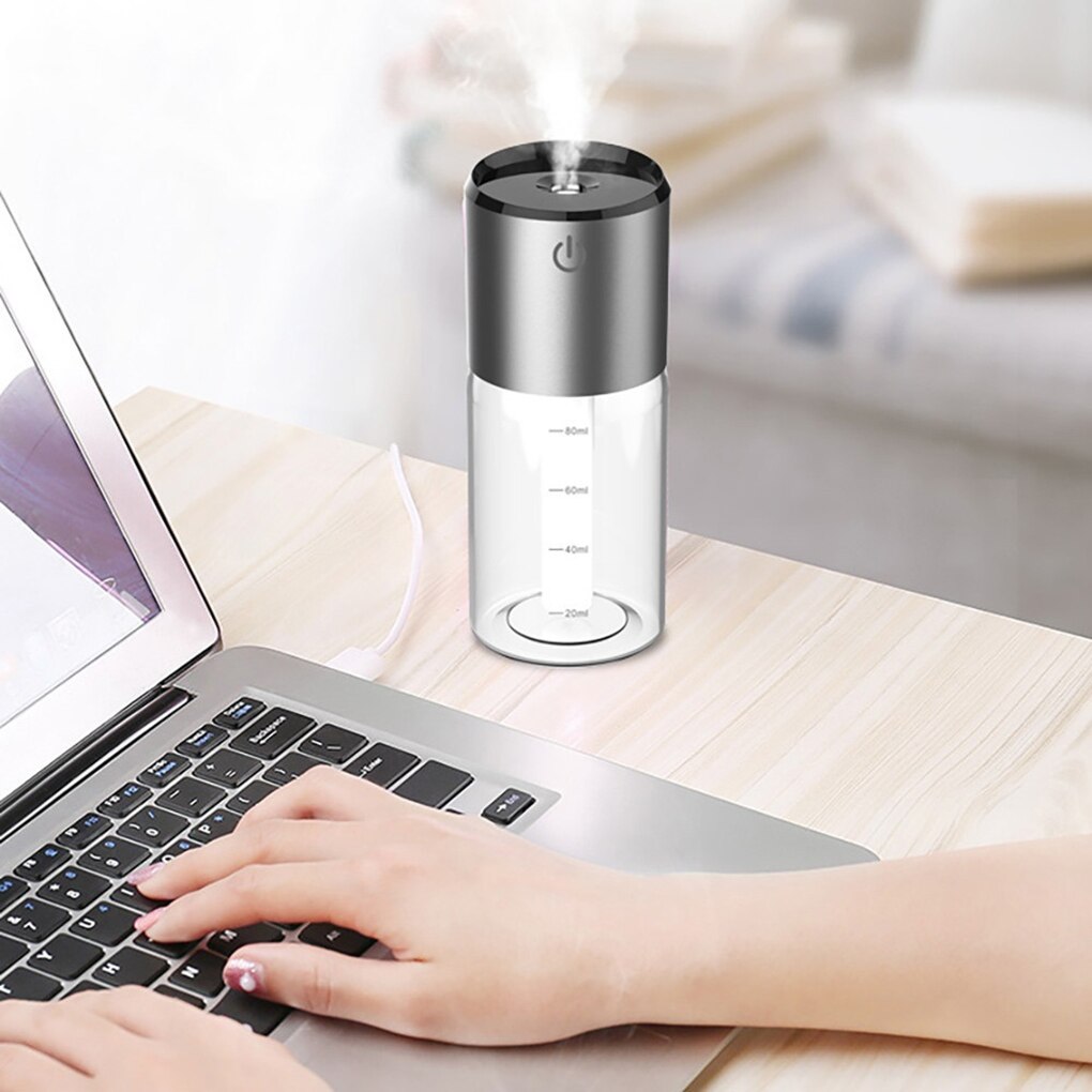 USB Mini Car Humidifier Portable Home Office Air Humidity Increasing Device Car Fast Charger