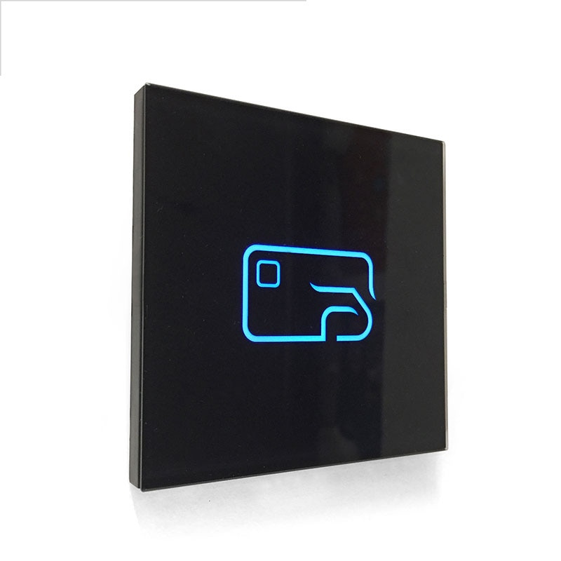 tempered glass Dual Frequency RFID 125 khz-1356 mhz nfc reader wiegand access control reader +IC nfc tag/ ID key tag