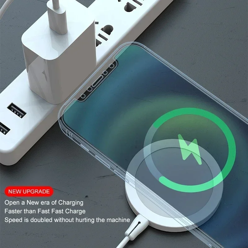 30W Magnetic Wireless Fast Charger Original Charging Device For iPhone 16 15 14 13 Pro Max Mini USB C 8 Plus XR MAX Airpods