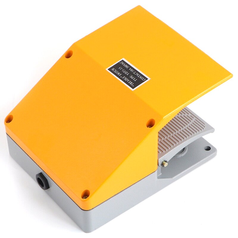 YDT1-15 Foot Switch Pedal Foot Control Switch 380V 10A Double Pedal Use for Bending Machine Punch