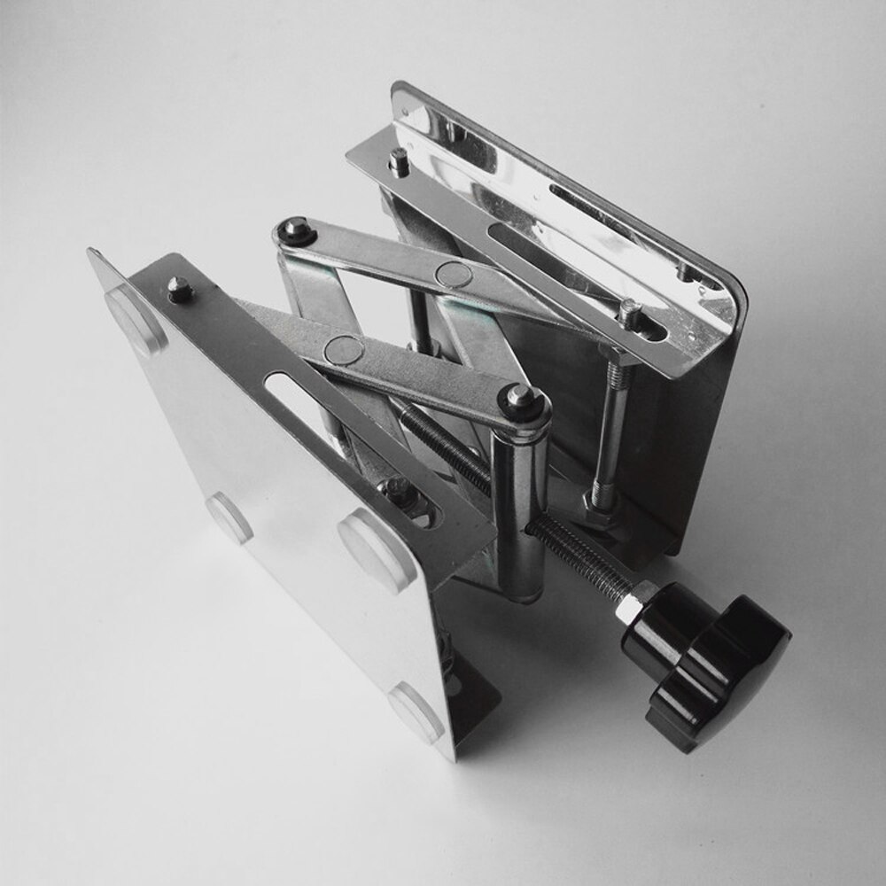 Adjustable Laboratory Manual Lift Platform Manual Height Adjustable Lifting Table 100*100mm 150*150mm 200*200mm Lift Platform