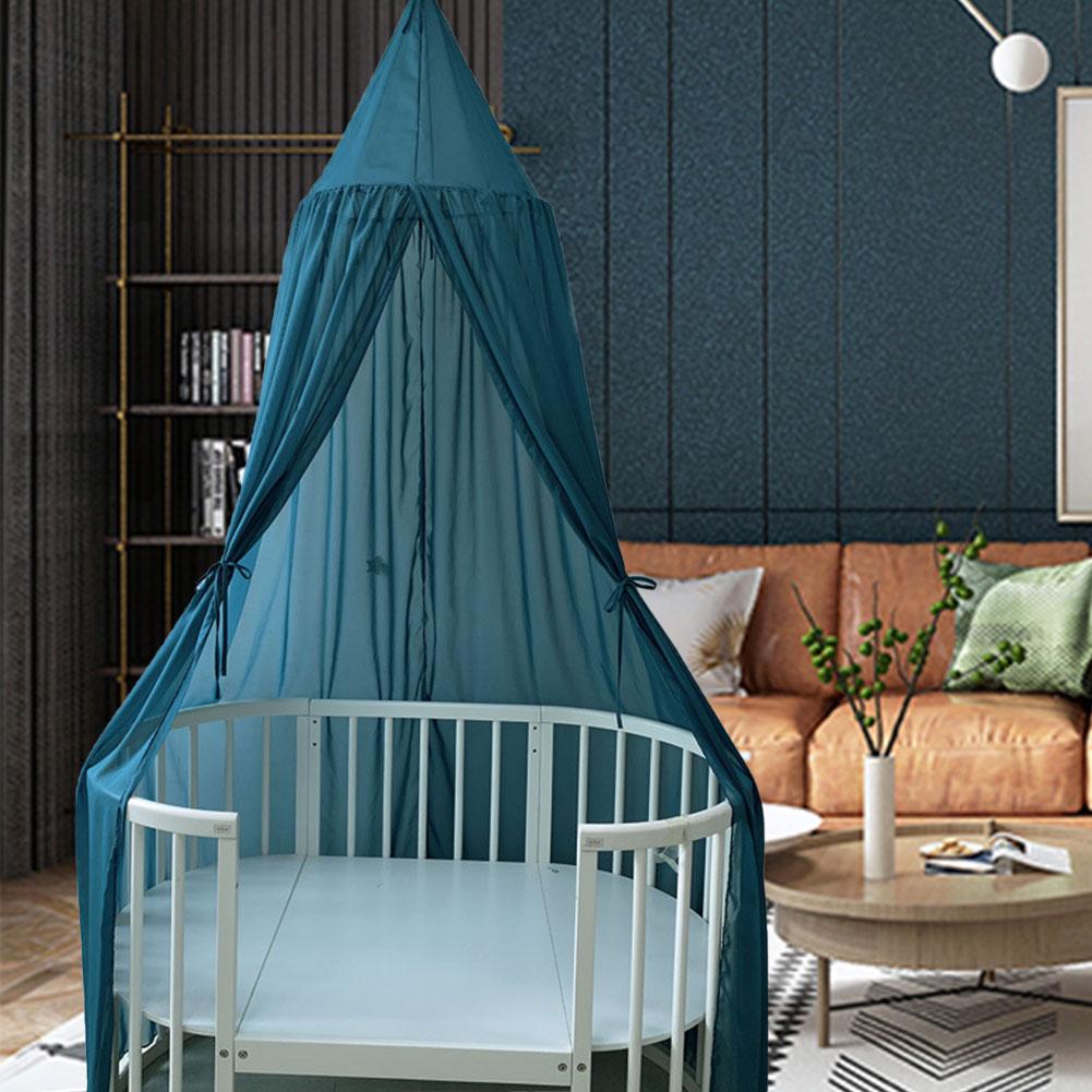 Red de cuna para habitación de bebé, tienda de cama de bebé, cúpula colgante de algodón, mosquitera para bebé, accesorios de fotografía