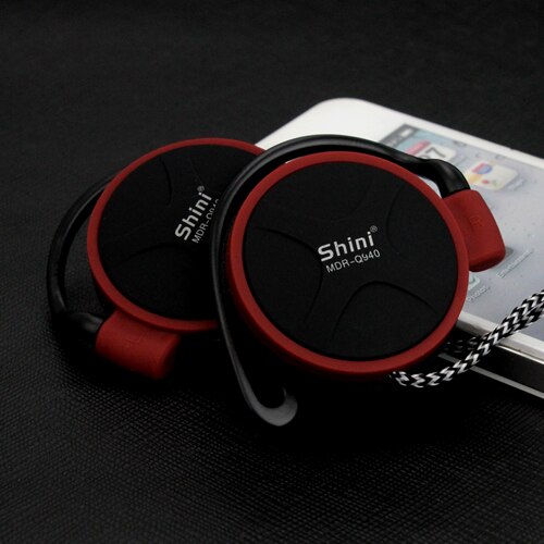 Shini Q940 Subwoofer auricolare cuffie Stereo gancio per l&#39;orecchio cuffie da 3.5mm per cuffie per telefoni cellulari prezzo di fabbrica all&#39;ingrosso
