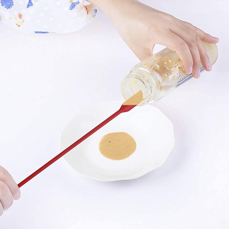 Mini spatule à Double tête en Silicone créative, ensemble de 4 pièces de spatule à confiture, ensemble de 4 pièces de spatule cosmétique