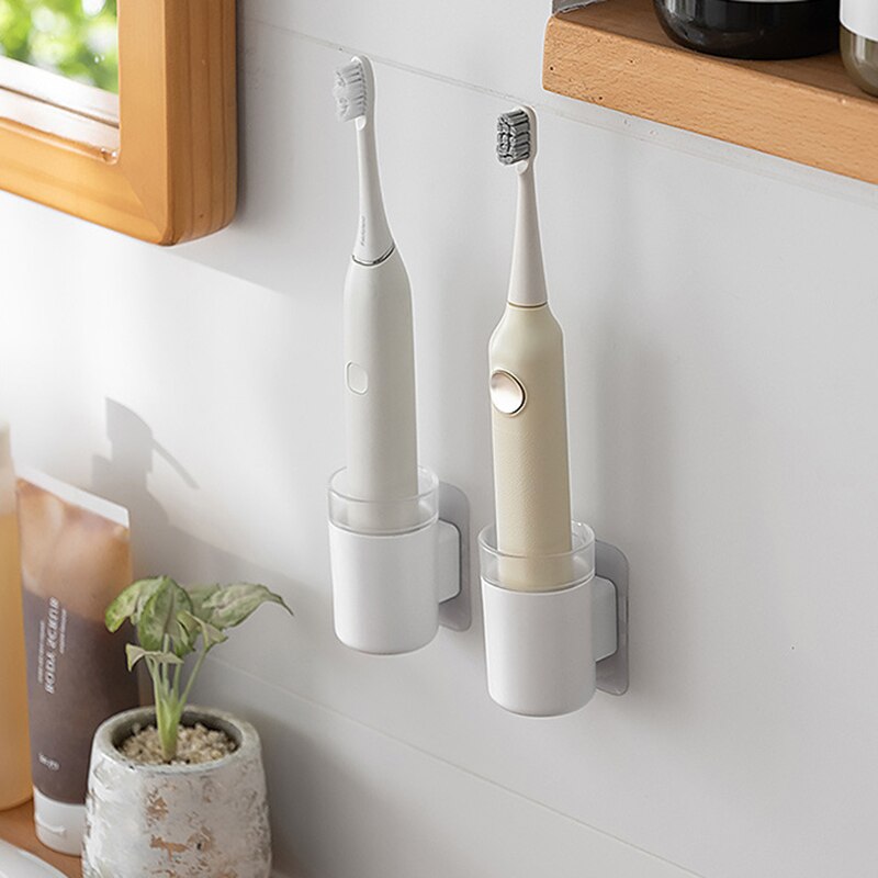 Bezdotykowy uchwyt na szczoteczki robić zębów gospodarstwa domowego naścienny elektryczny szczelny trzymać suchy ociekacz robić przechowywania akcesoriów łazienkowych