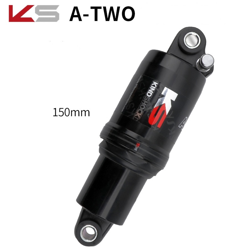 KS Soft Tail Frame Shock Absorber MTB Mountain Bike A-TWO Rear Shocks Air Pressure Damper 150mm Bicycle Parts