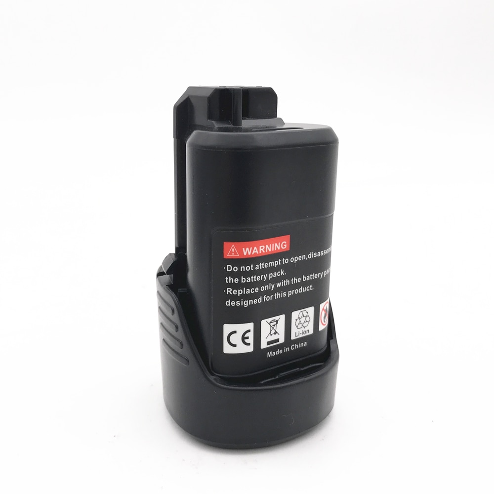 12V Universal Rechargeable Lithium Battery For Bosch Power Tools Electric Screwdriver Electric drill Li-ion Battery BAT411: 1battery