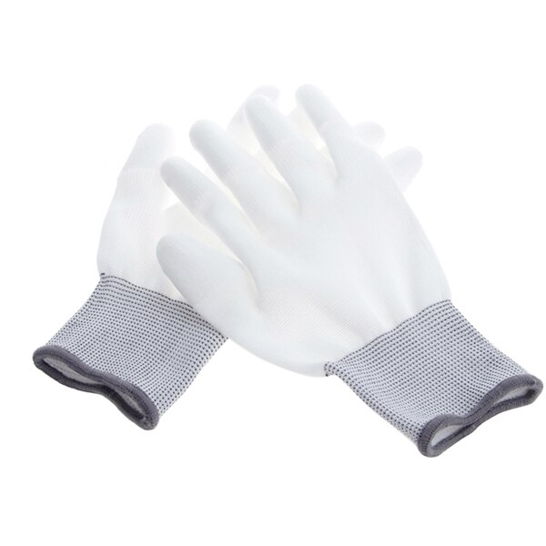 B0ka 1 paar antistatische antislip handschoenen voor pc, computer, esd, elektronisch werk, reparatiehandschoenen: Grijs l maat