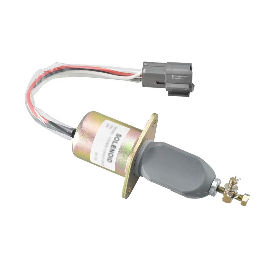 Fuel Shut Off Solenoid Fits For KUBOTA 3A W1751ES 1751ES-12A3UC12B1S Auto Replacement Parts