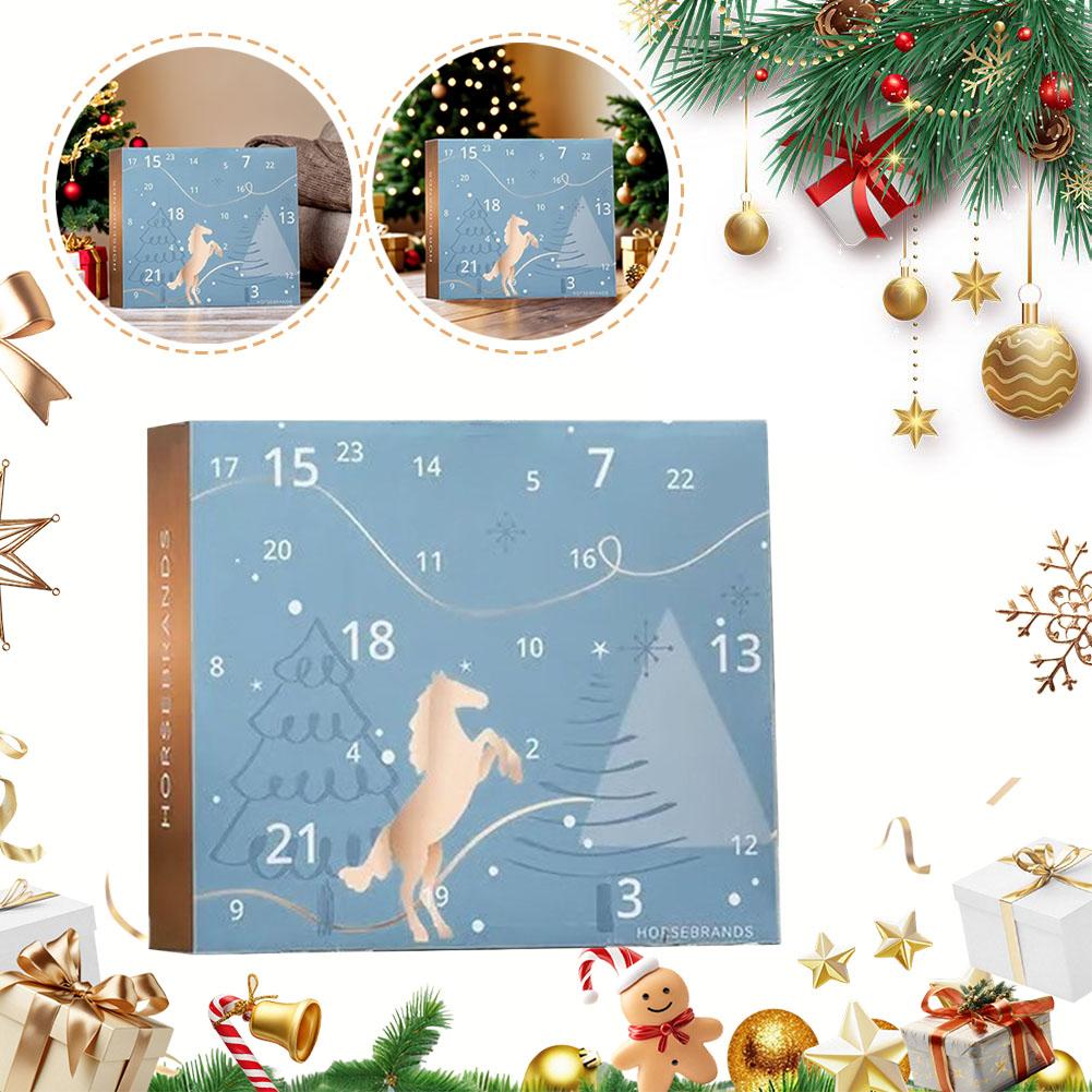 Horse Advent Calendar 24 Days Countdown With Daily Surprises Equestrian Themed Christmas For Horse Lovers