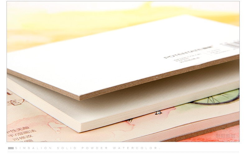 12Sheets Watercolor Paper Sketch Book Set A5 A6 Drawing Painting Pad Colored Pencil Book School Student Art Supplies