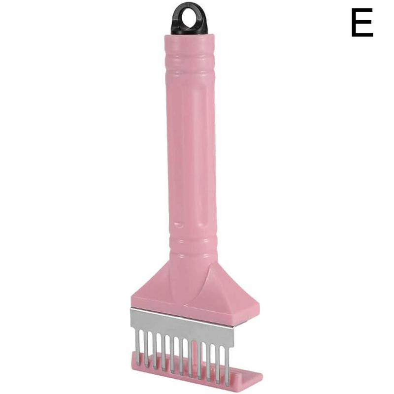 Steel Pine Needles Fast Tenderizer Loose Steak Kitchen Tool Belly Pork Skin Crispy Tool Hole Needle Pointed Needle: Pink