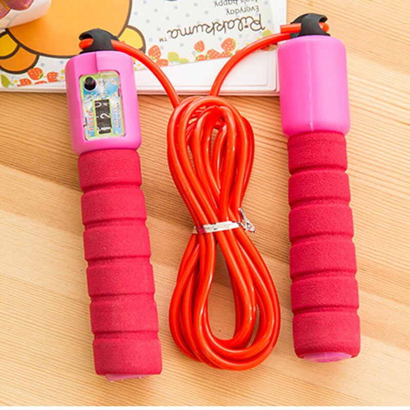 Jump Skip Ropes Sports Fitness Crossfit Adjustable Fast Speed Counting Jump Skipping Rope