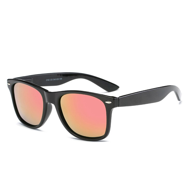 Wood Grain sunglasses polarized UV400 brand Male driving glasses sunglasses men #PS001: pink-black