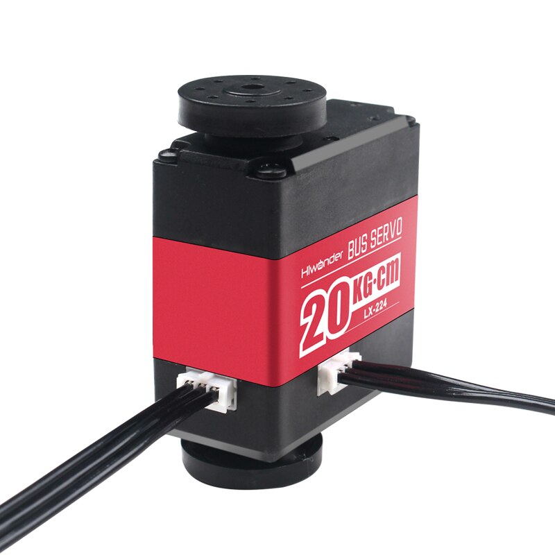 LX-224 20kg Three-port Bus Servo Intelligent Serial Robot Steering Gear High Torque High precision for Bionic Robots Joints