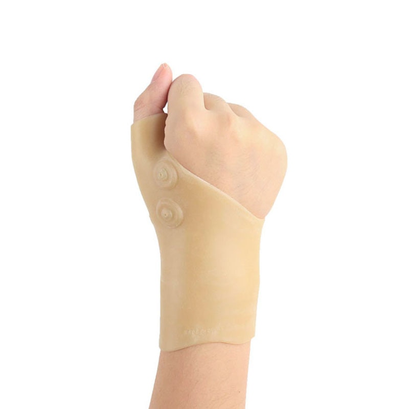 A Pair Waterproof SEBS Magnetic Wrist Guard Hand Care Glove Oft And Comfortable Washable And Reusable Easy On And Off Healthcare