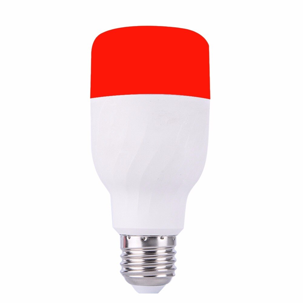 Led smart pære  e27 b22 12w 600 lumen rgbw farve pære wifi smartphone fjernbetjening