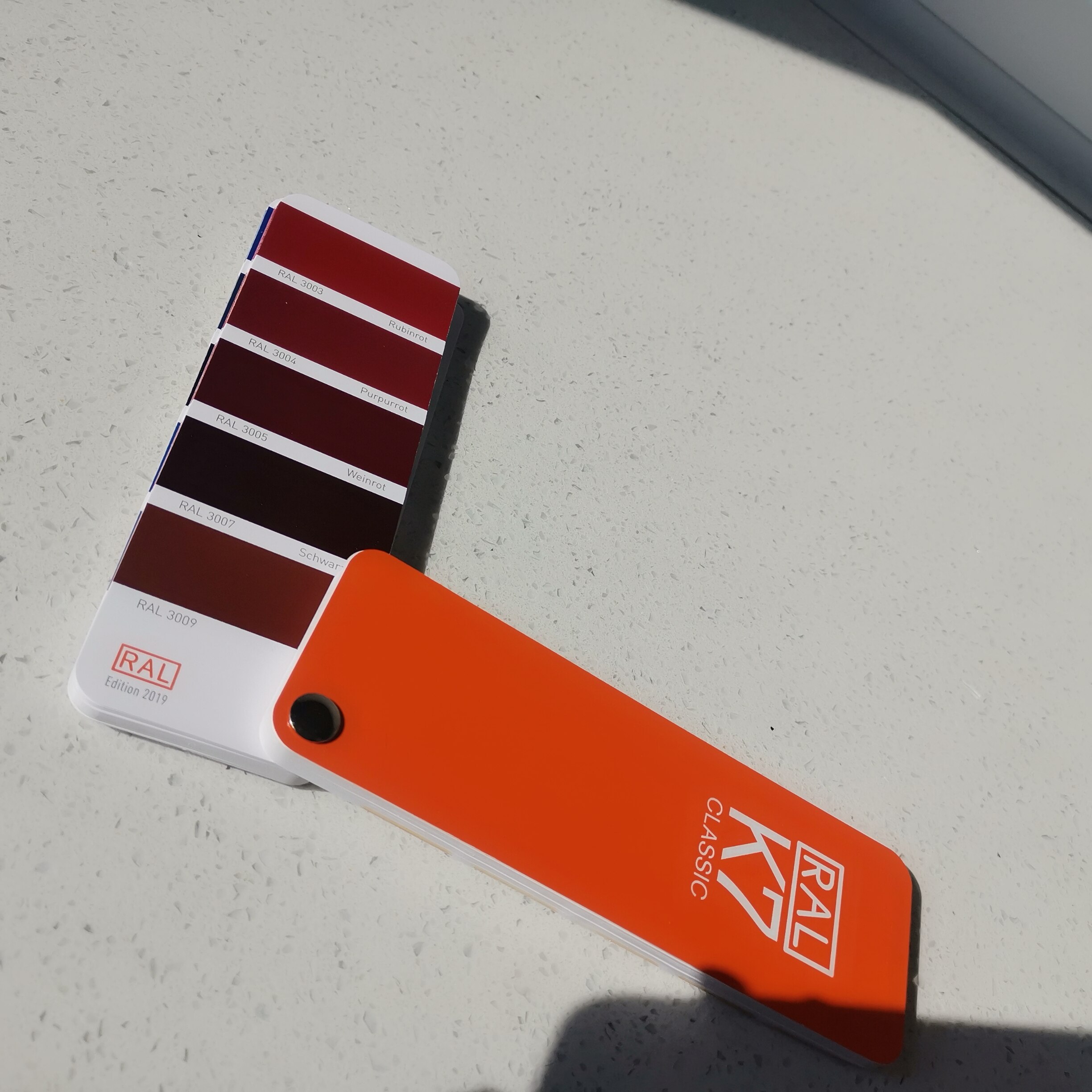 Duitsland Ral K7 Internationale Standaard Kleur Kaart Raul-Verf Coatings Met Een Doos