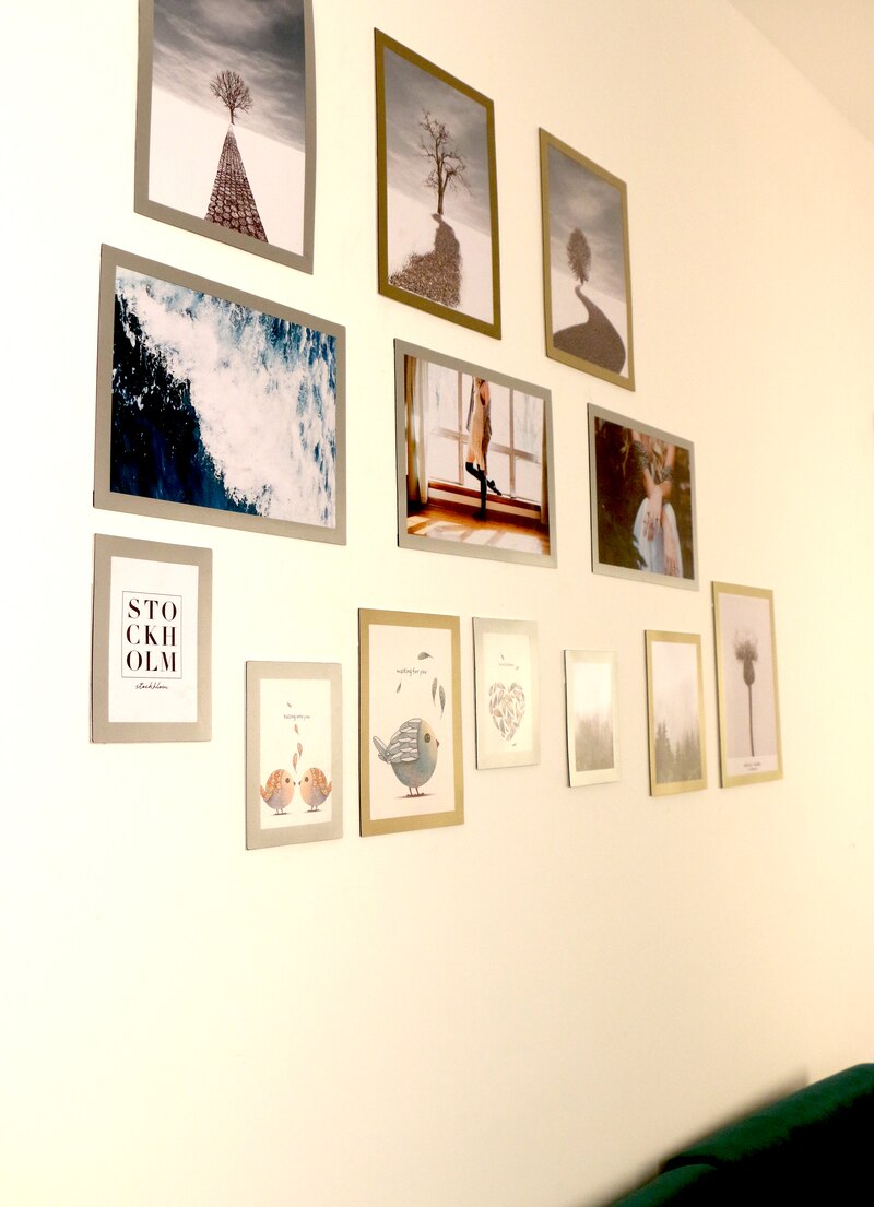 A4 fotoramme væg klæbrig billedramme genanvendelig magnetisk pvc tegn holder reklame plakat display rack dokumentfil lomme